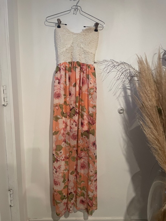 Windsor Dresses & Skirts - Windsor Peach and Pink Floral Sundress Sz M B129